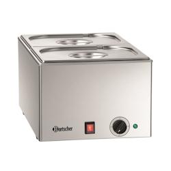 Double Bain Marie GN 1/2 Profondeur 150 mm - Bartscher - inox 200232_0