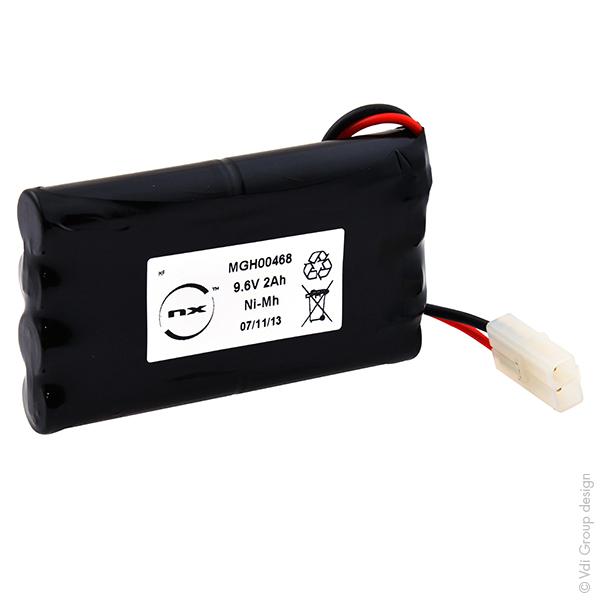 BATTERIE NIMH 8X AA NX 8S1P ST5 9.6V 2.5AH TAMYA_0