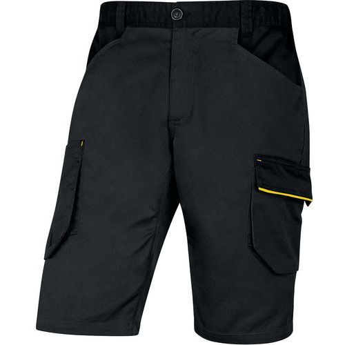 BERMUDA DE TRAVAIL M2BE3 GRIS/JAUNE - 3XL - DELTA PLUS