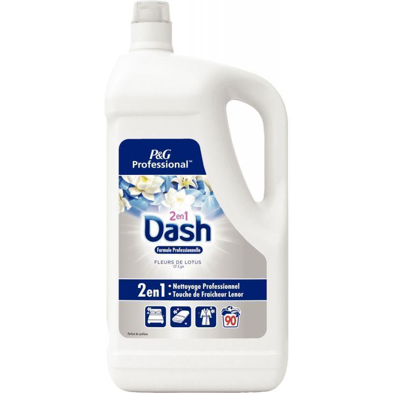 Bidon 5 litres 90 doses lessive liquide DASH 2en1_0