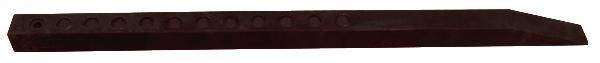 CARRELET CARRE 25 FRAISE LG 500MM 1BIS. NOIR