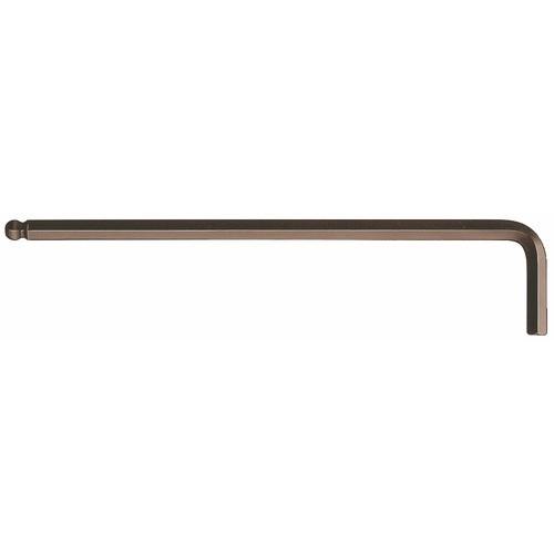 CLÉ 6 PANS MÂLE COUDÉE - DIAMÈTRE 2,5 MM - TÊTE SPHÉRIQUE - 369 WIHA