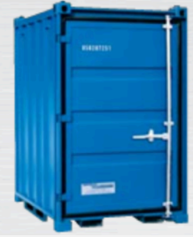 Container de stockage 5 pieds neuf, résistant au feu et à l'eau - Charge utile jusqu'à 1000kg - LC05_0