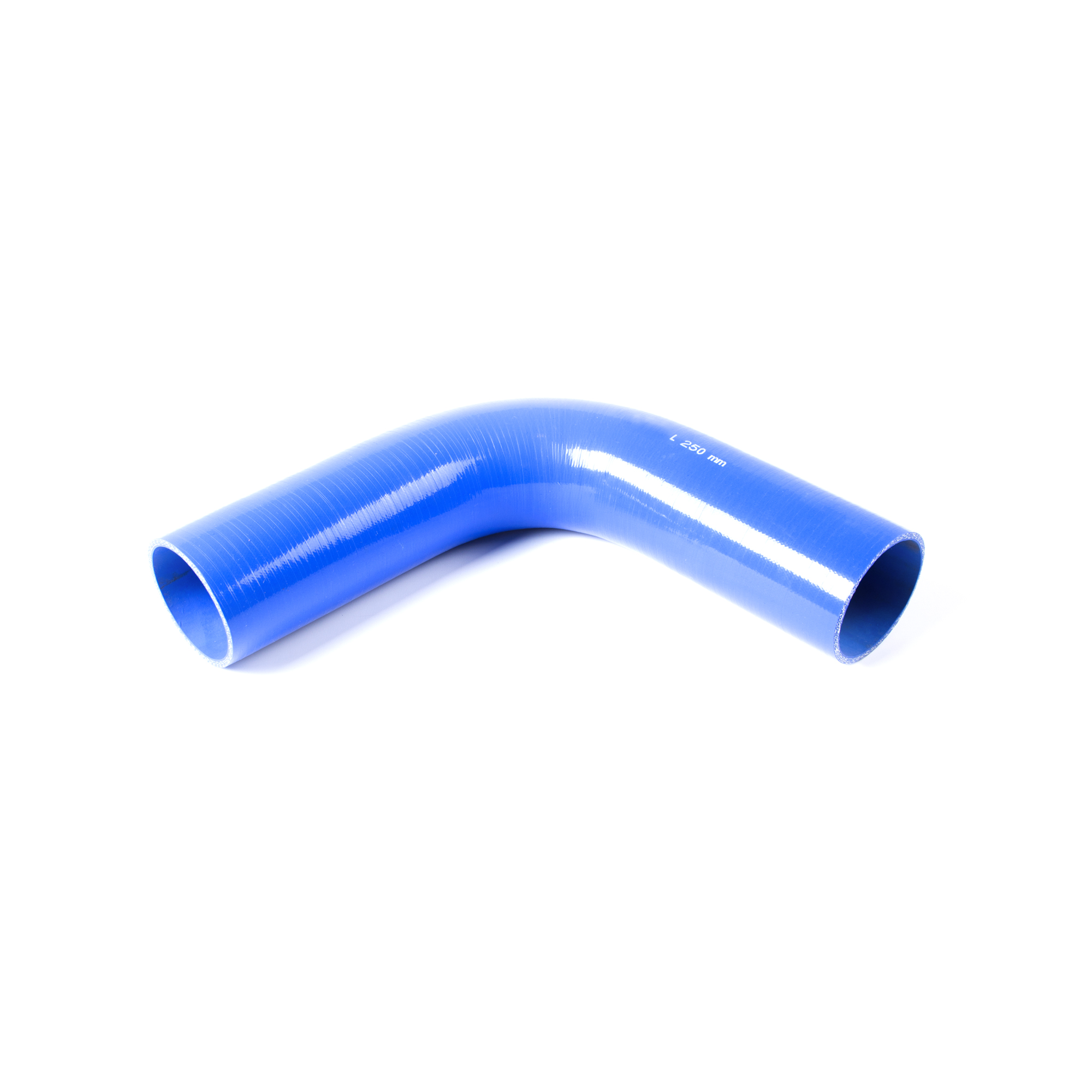 COUDE SILICONE BLUE 90 DEGRÉS DN=22MM L=250MM
