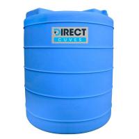 CUVE VERTICALE AÉRIENNE DE STOCKAGE D'EAU DE PLUIE DE 3000 L