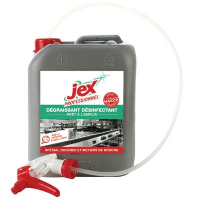 Dégraissant cuisine désinfectant avec pulvérisateur HACCP Jex 5 L_0