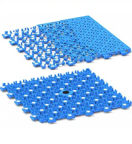 Dalle personnalisable Dynamic Pro avec système de dilatation thermique - Adaptée aux aires de jeux et terrains sportifs_0