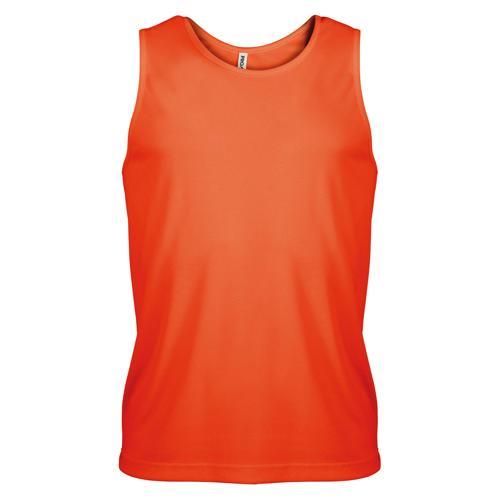 DÉBARDEUR TECHNIC ORANGE FLUO