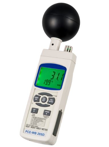 Détecteur de stress thermique PCE-WB 20SD - Mesure WBGT intérieur et extérieur - PCE Instruments_0