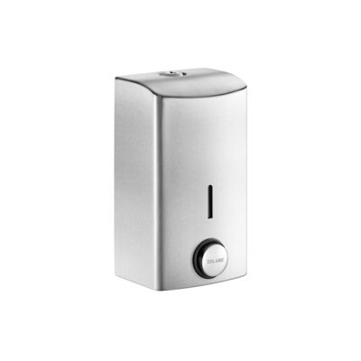 Distributeur de savon mural 0,5 litre - Delabie - inox 304 bactériostatique - réf. 510586_0