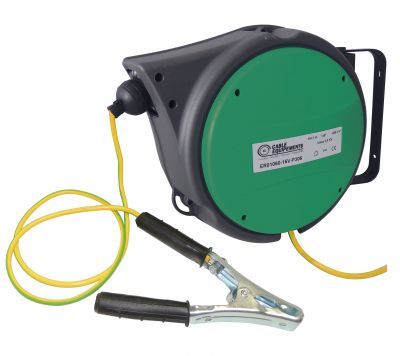 Enrouleur électrique à rappel automatique à ressort - 16 m - P306 - câble H05VV-F 1x6 mm² - IP42_0