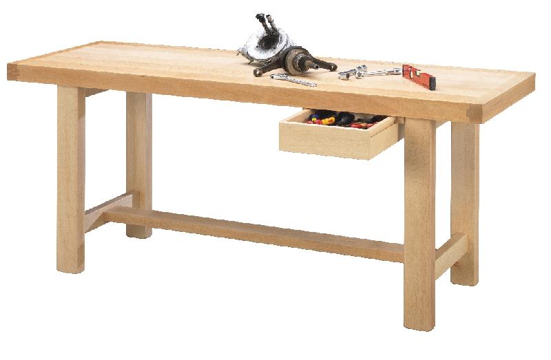 ETABLI DE MÉCANICIEN - 1 TIROIR LARG. 1500 MM - MANUTAN COLLECTIVITÉS