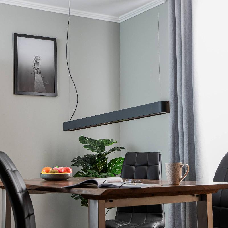 EULUNA SUSPENSION SOFT GRAPHITE 125 CM