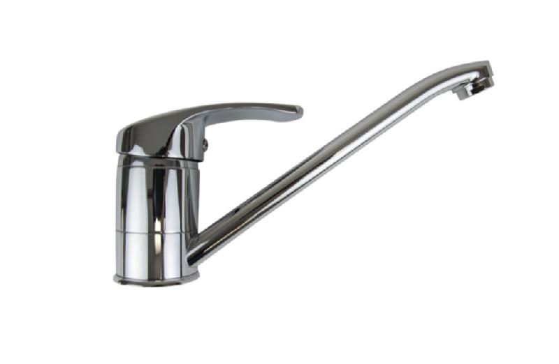 Gasfrit - Robinet Mitigeur Monocommande de Comptoir, 2 Arrivées d’Eau - gris inox GF2_0