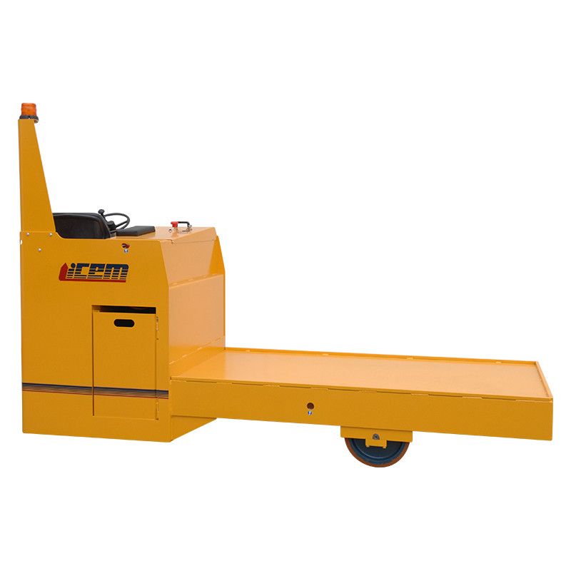 GT 120 P - Chariot électrique ICEM - Capacité de charge 12 000 kg - Plateforme sans levage_0