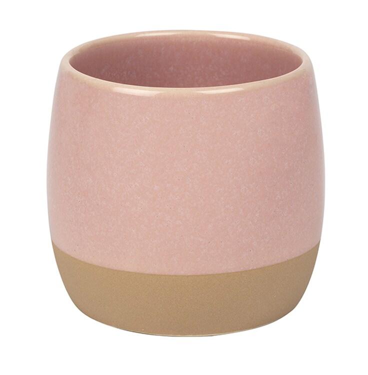 In Situ - Gobelet Séréna en grès Rose Poudré 20 cl diamètre 6,8 cm - boite de 6 - rose Grès 051654_0