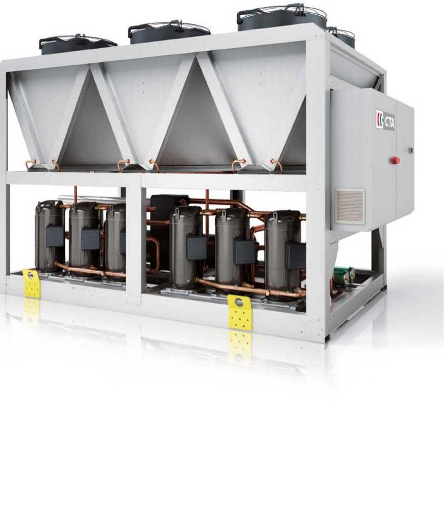 Groupe d'eau glacée IPE+ haute efficience - R410a - CTA - compression scroll - 217kW à 762kW_0
