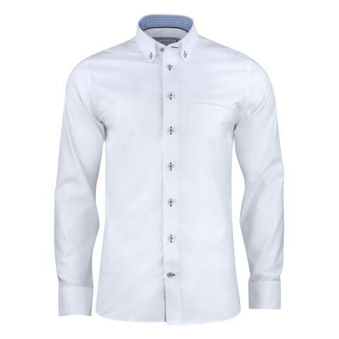 J.HARVEST & FROST RB121 OXFORD CHEMISE REGULAR FIT HOMMES BLANC - TAILLE S
