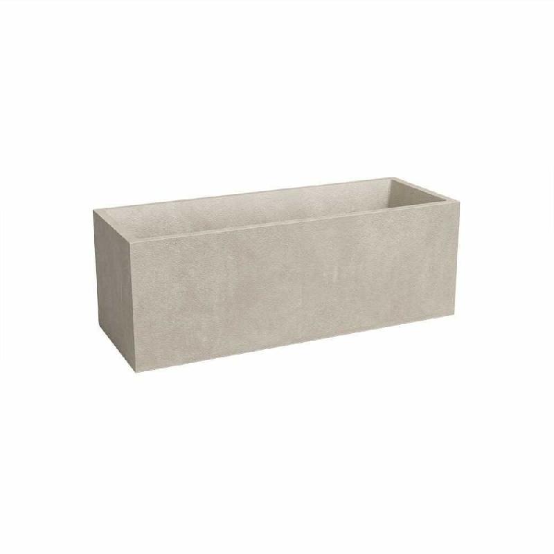 Jardinière Sydney PLASTIC plastique crème 80 cm ARTEVASI - beige plastique 5600442852998_0