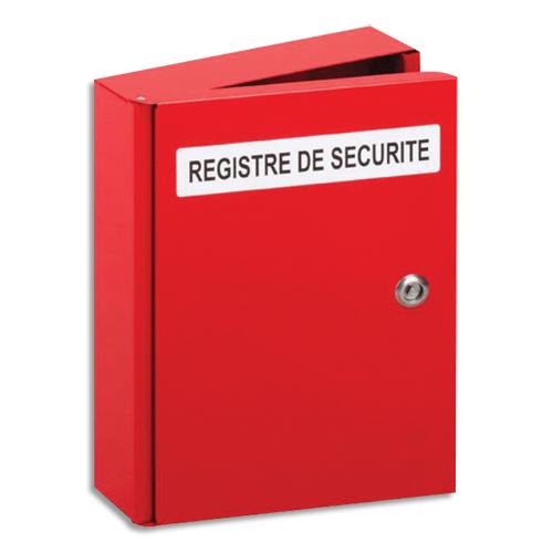 Lifebox coffret registre de sécurité, protège le livret de sécurité relatif à un erp l35xh26,5xp6,5 cm_0
