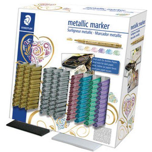 MARQUEUR PERMANENT METALLIC PRÉSENTOIR DE 100 - STAEDTLER