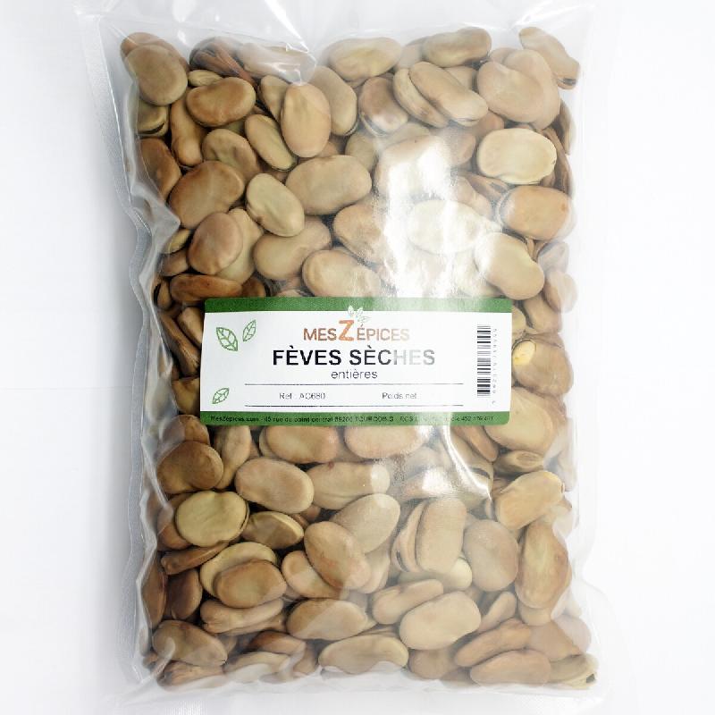 MesZépices - Fèves sèches entières - Sachet de 500 g - 3662310768017_0
