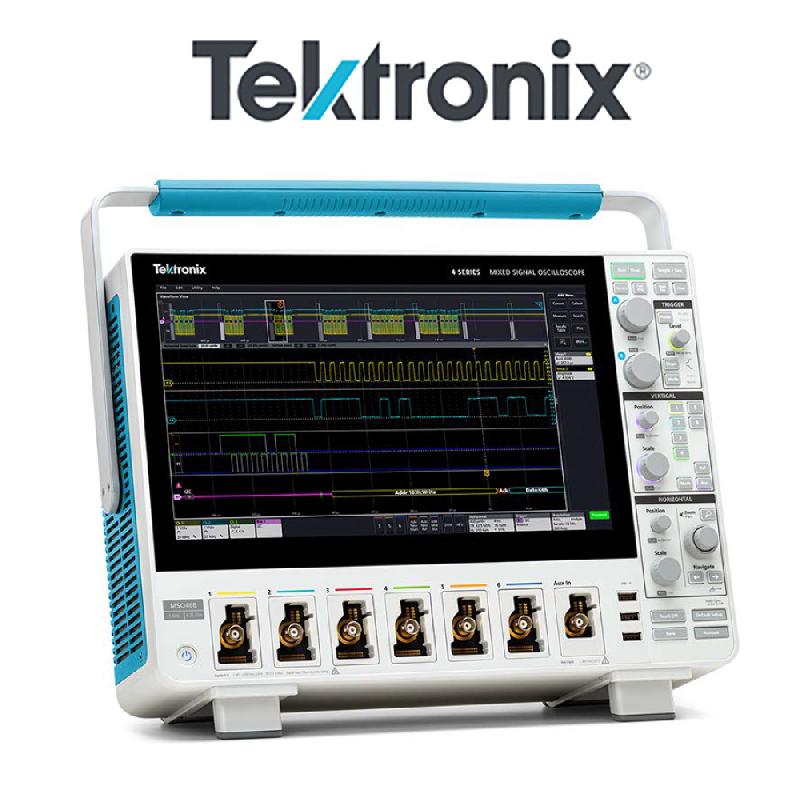 Oscilloscopes numériques MSO4B-SERIE Tektronix - 4 ou 6 voies, 200 MHz à 1,5 GHz, 12 bits, écran tactile 13.3''_0
