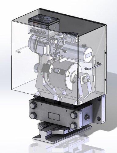 Pince-rail SH400KCI - Sécurité 200 à 400 KN - Hydraulique avec freinage statique et dynamique_0