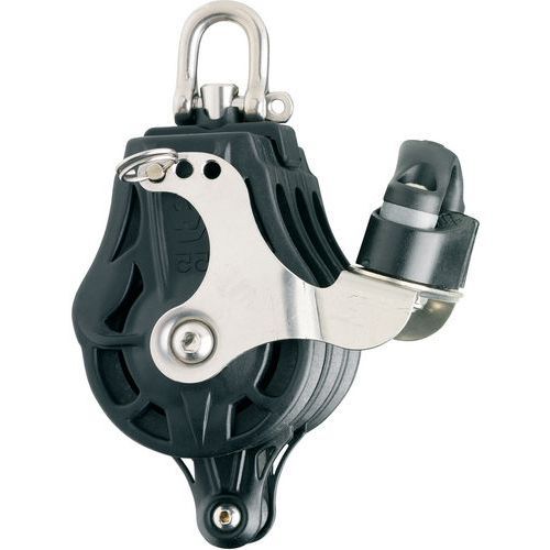 POULIE 3 RÉAS D45MM AVEC MANILLE RINGOT TAQUET POUR D10MM - GODET