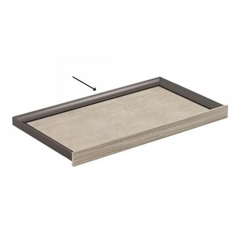 PROFIL ARRIÈRE POUR TIROIR 3 CÔTÉS EXCESSORIES - HAUTEUR 78 MM LONGUEUR 1250MM SALICE