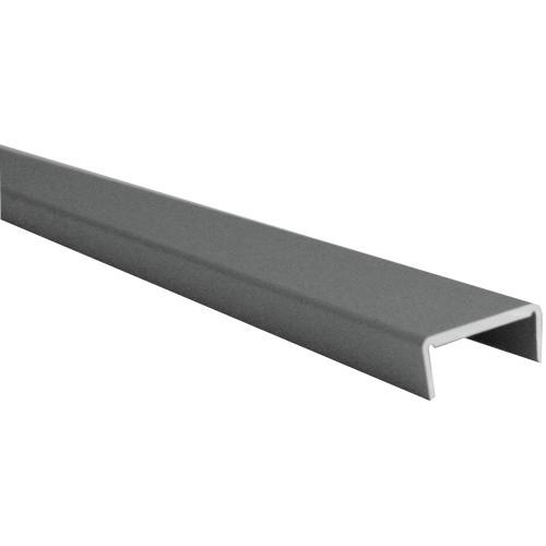 PROFIL D'HABILLAGE EN ALUMINIUM-ARGENT SATINÉ QUINCADÉCOR