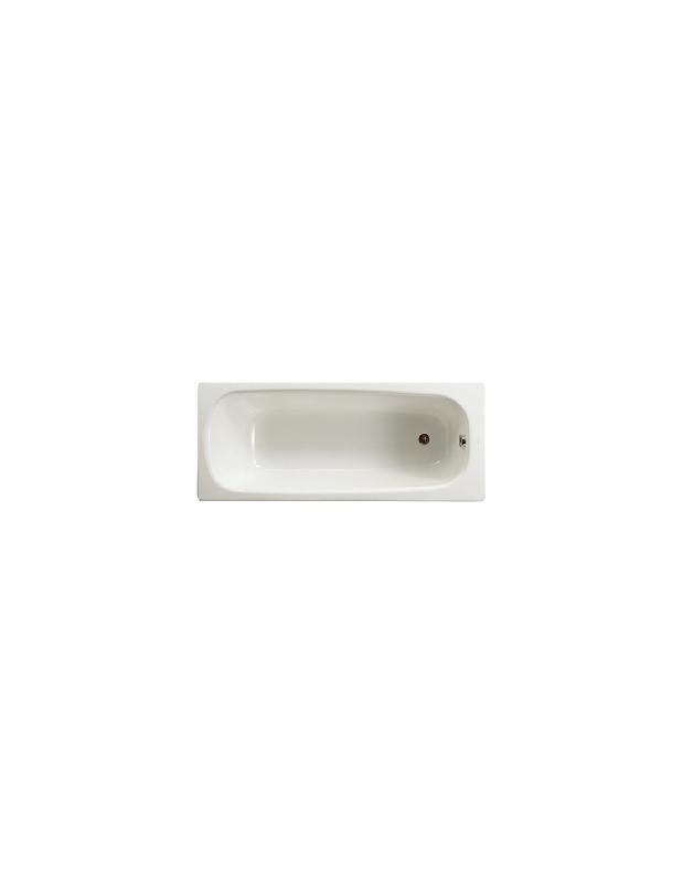 BAIGNOIRE AVEC PIEDS CONTESA 150X70CM 2 TROUS EN ACIER BLANC - ROCA - A236097000
