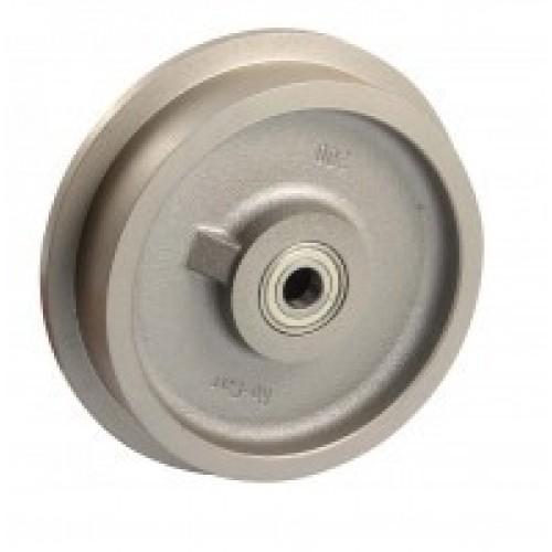 ROUE WAGONNET FONTE - 250/286 MM - ALÉSAGE 25 MM - 1400 KG - ROULEMENTS À BILLES AVL