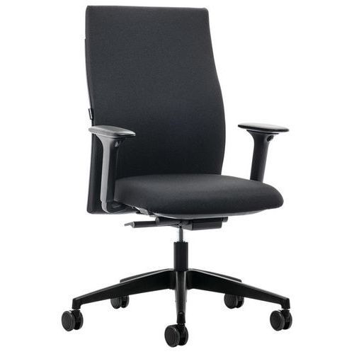 SIÈGE DE BUREAU SYNCHRONE AUTOMATIQUE LX154 NOIR - INTERSTUHL