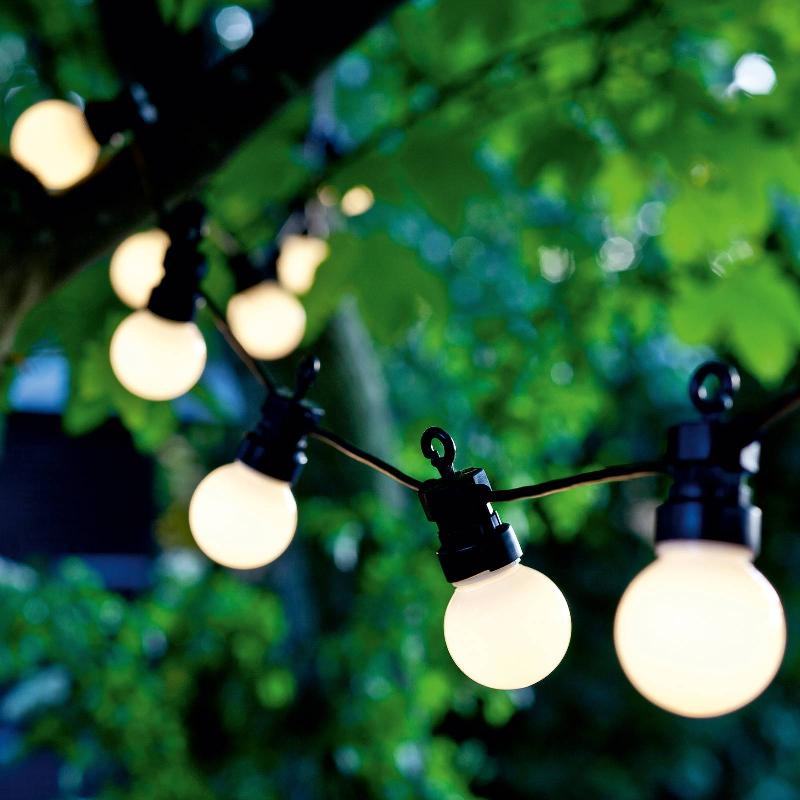 SIRIUS GUIRLANDE LUMINEUSE LED LUCAS START-SET 10 LAMPES GIVRÉ