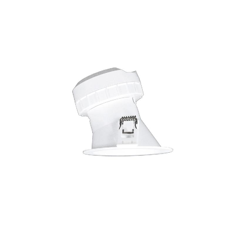 Spot LED encastré asymétrique Pulcom R 8W 38° Beneito & Faure, blanc mat, intérieur, sélecteur température de couleur 2700K / 3200K / 4000K - bl_0