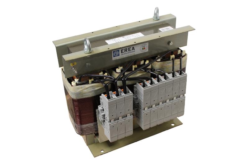 Transformateur triphasé de séparation SPT 25000/D - 25000VA - IP00 - 400V/230V - Normes EN 60726 et EN 60076_0