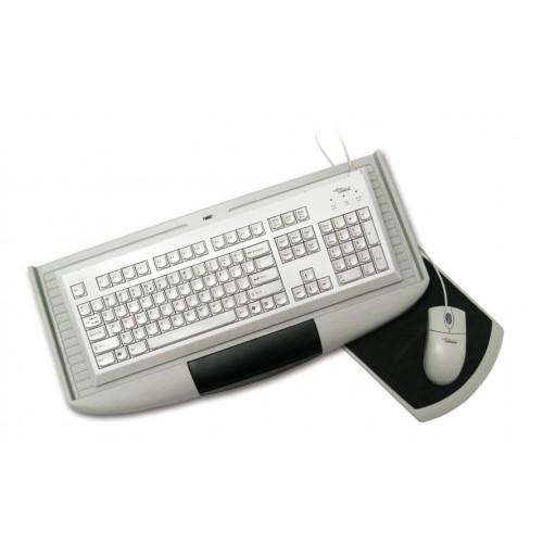 SUPPORT COULISSANT POUR CLAVIER ET TAPIS DE SOURIS GTV