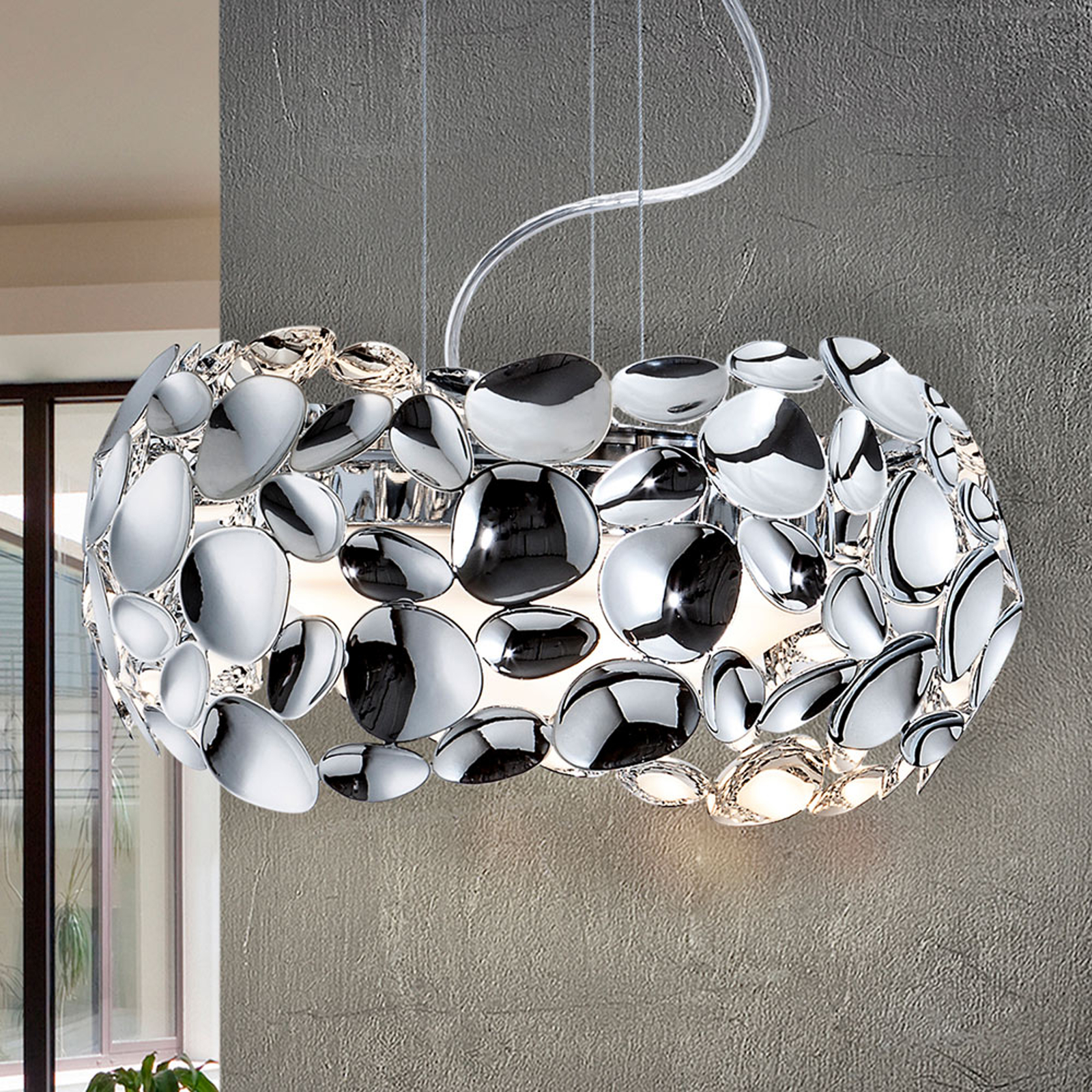 SCHULLER VALENCIA SUSPENSION LED NARISA, Ø 32 CM