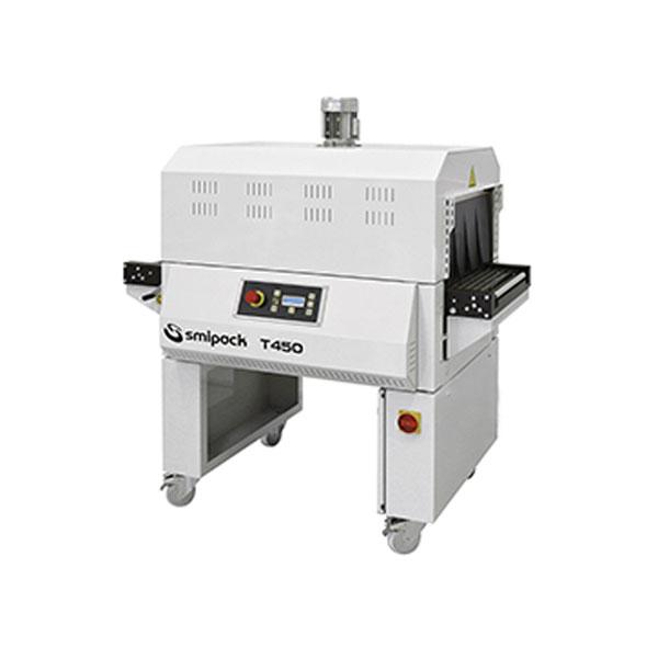 Tunnel de thermorétraction T450 - Système FLXMOD® avec contrôle LCD, convoyeur silicone, 8000W, films PVC et Polyoléfines_0
