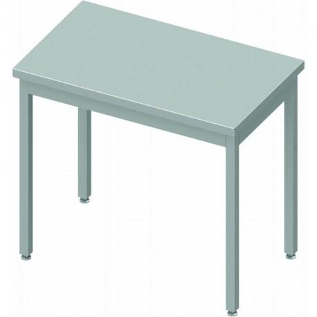 Table de travail inox centrale sans étagère 900x600x900 à monter - P932546090_0