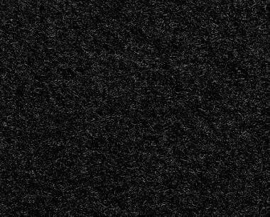 TAPIS COCO SYNTHÉTIQUE NOIR 60 X 100 CM