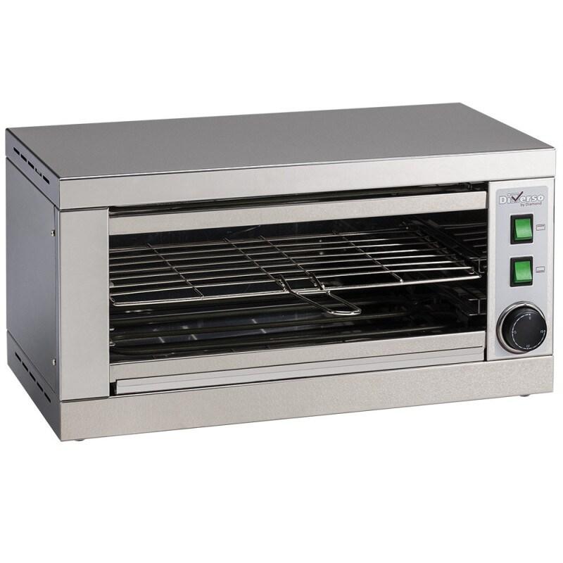Toaster- salamandre 1 étage avec minuterie - Diverso - 0605848286595_0