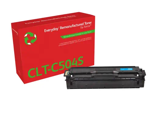 Toner remanufacturé Cyan Everyday¢ de Xerox compatible avec Samsung CLT-C504S, Capacité standard_0
