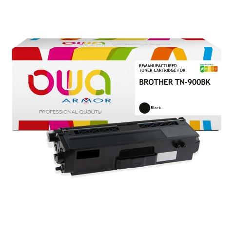 TONER REMANUFACTURÉ OWA - STANDARD - NOIR - POUR BROTHER TN-900BK - TONER COMPATIBLE
