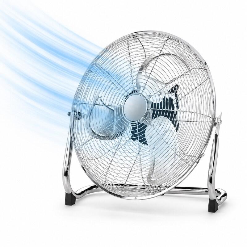 Ventilateur - Brasseur D'air Métal - 45 Cm - 100 W - 3 Vitesses - Inclinable - 8056159220877_0