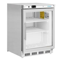Vitrine négative de comptoir Polar Série C inox 129L - argenté inox PC008_0