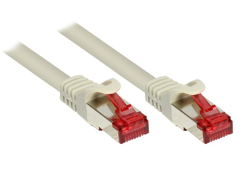 Good Connections câble droit RJ-45 - 50 cm - gris - Cat6 - blindage S/FTP (S-STP)_0