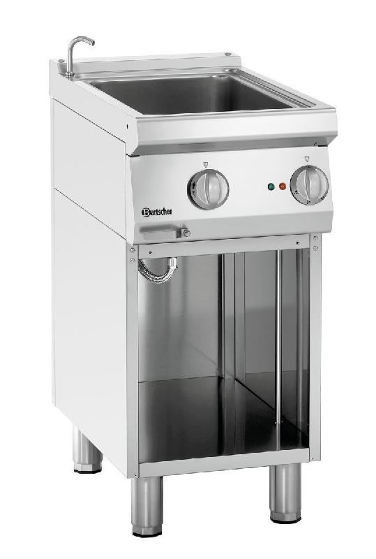 Bain-marie Série 700 Classic - L400 x P700 x H850-900 mm - Acier inoxydable 18/10 - 1 kW - Marque Bartscher_0
