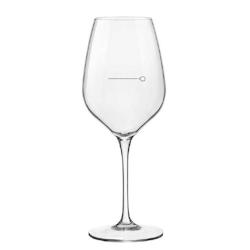 Bormioli Rocco - Verre à pied Inalto Tre Sensi 43.5 cl jaugé 15 cl x6 - transparent Verre en cristal 991201_0